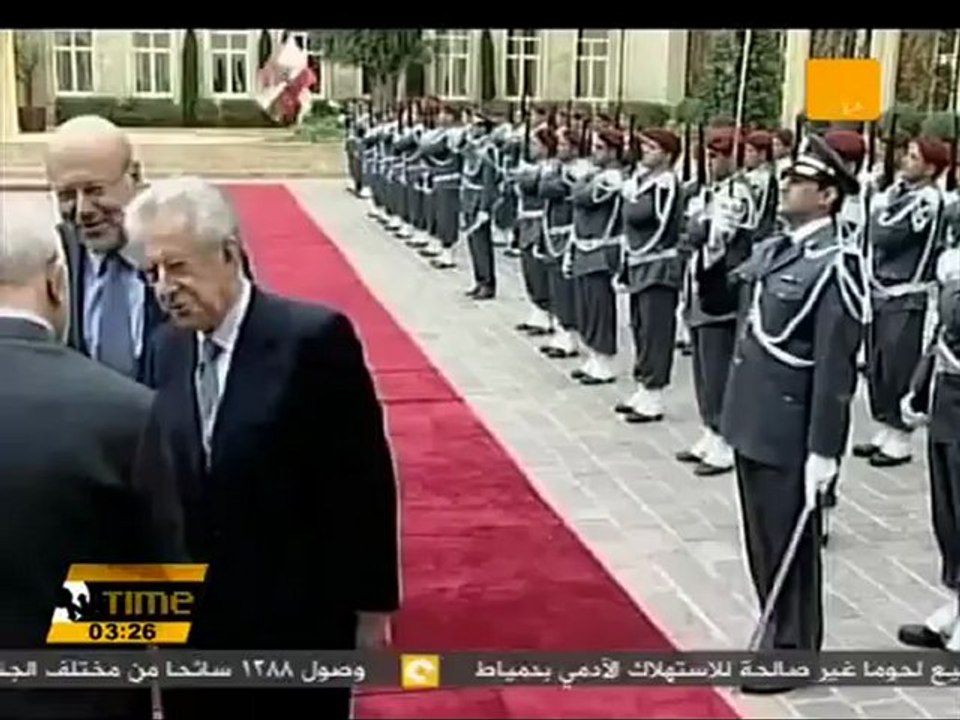 ماريو مونتي يصل لبنان لمناقشة التطورات الإقليمية