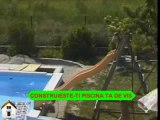 Constructia unei piscine cu cofraje din polistiren