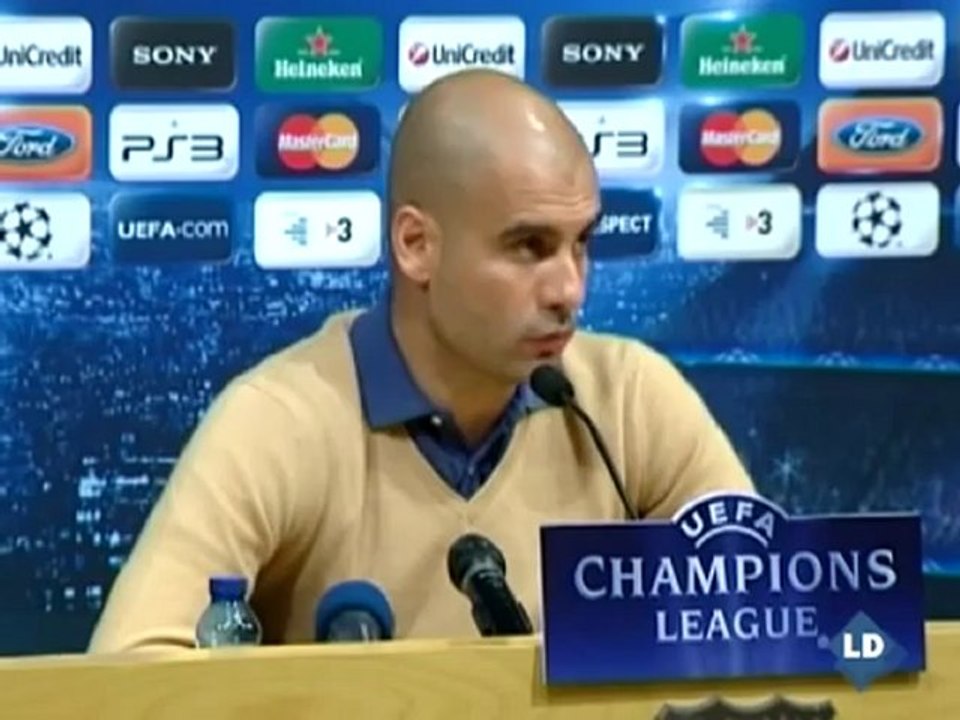 Guardiola, pesimista: "Estamos más fuera que dentro de la eliminatoria"