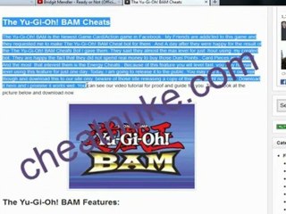 Yu Gi Oh Cheats Hacks For Free