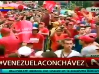(Vídeo) ¡CHÁVEZ LLENÓ SIETE AVENIDAS!