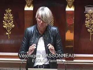 Véronique Massonneau - Discussion sur les Emplois d'avenir - 04/10/2012
