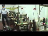 Aversa (CE) - Scoperta fabbrica clandestina di scarpe (04.10.12)