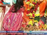 Shilpa Shetty at Andheri Cha Raja Ganpati 2012 Darshan