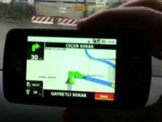 LG Optimus One ile navigasyon
