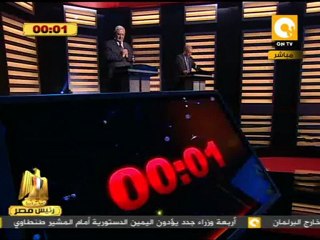 رئيس مصر - أبو الفتوح: وزير الدفاع واقتصاديات الجيش