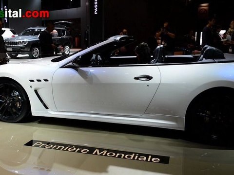 Autosital - Mondial de Paris 2012 – Nouvelle GranCabrio MC chez Maserati