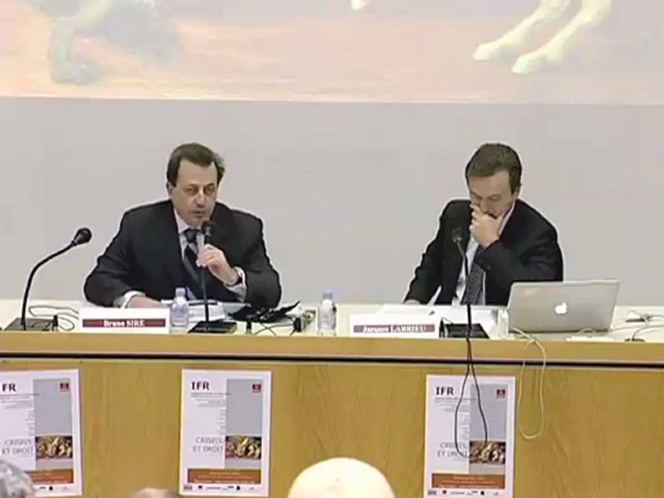 "Crise(s) et Droit", allocution de François Axisa, bâtonnier de l'Ordre des Avocats de Toulouse