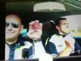 Dos policias de Cerdanyola se graban bailando y conduciendo temerariamente el coche patrulla