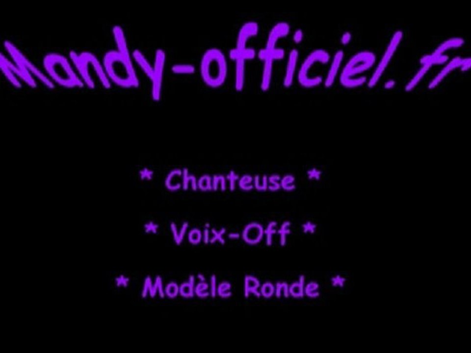 Mandy-officiel.fr JINGLE