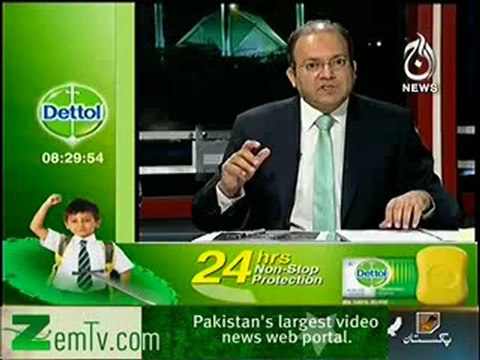 Islamabad tonight on Aaj news - Jahangir Khan Tareen and Talat Hussain - 5th october 2012 FULL