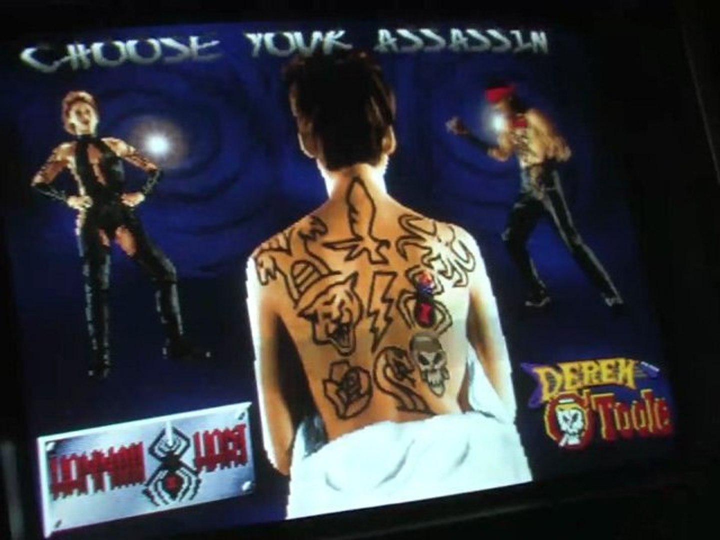 ⁣Classic Game Room - TATTOO ASSASSINS arcade game review
