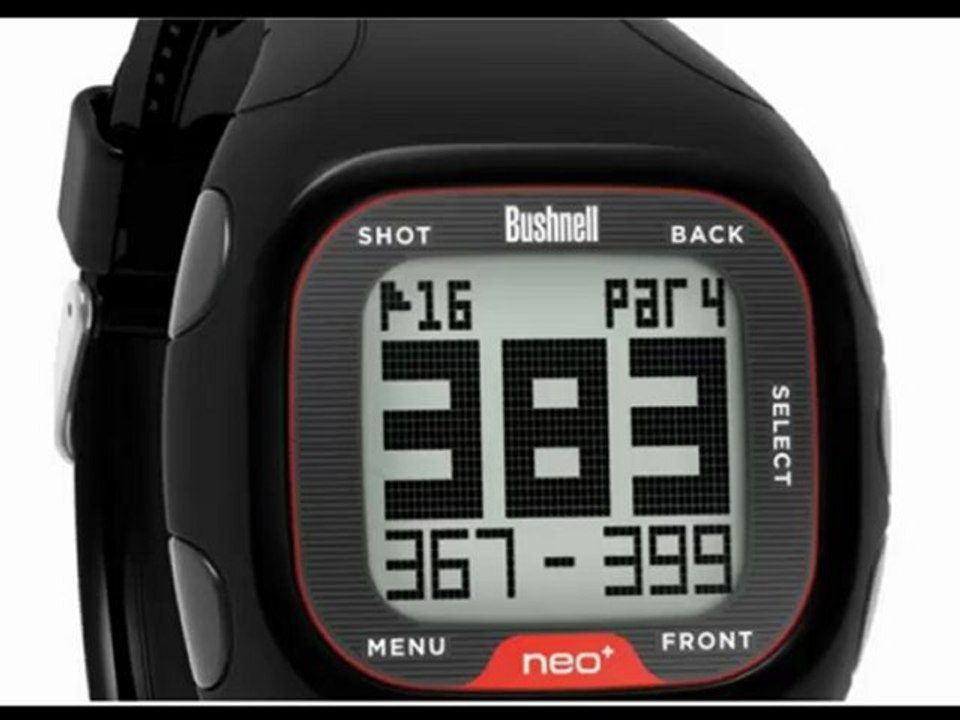 Bushnell Neo Plus Golf GPS Rangefinder Watch