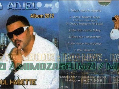 Cheb Adjel - Tebghi Moul El Habette 2012 [EXCLU]
