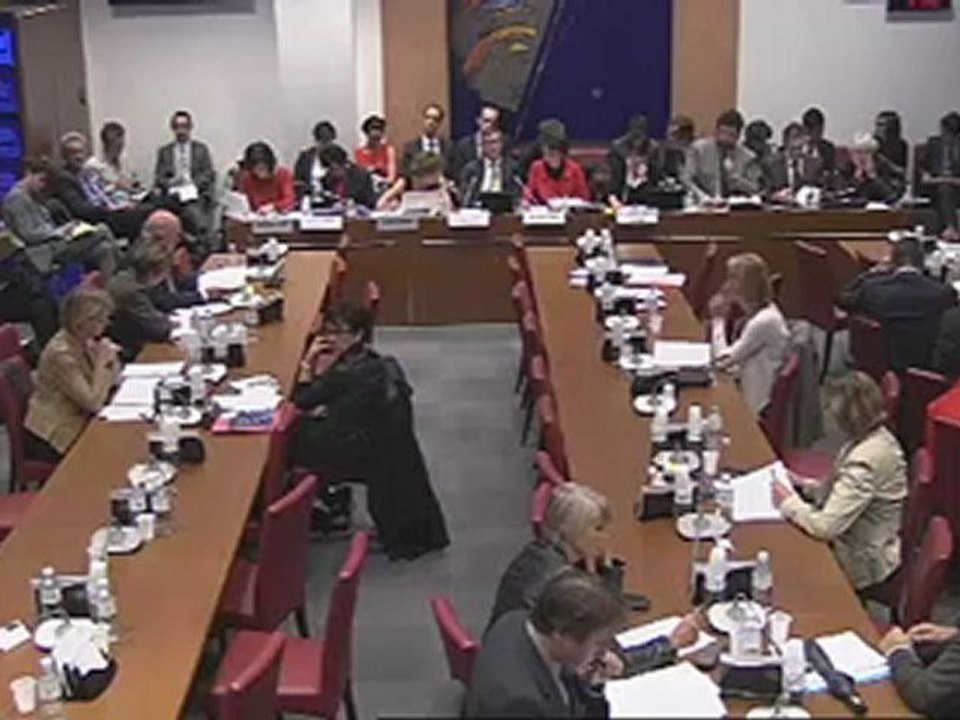 Audition des ministres sur la loi de financement de la sécurité sociale pour 2013