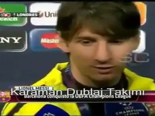 Lionel Messi Türkce ( Komik ) Dublaj !!!