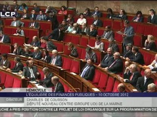 Discussion sur l'équilibre des finances publiques
