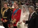 Boda Real británica: Kate Middleton y William en el altar - Royal Wedding