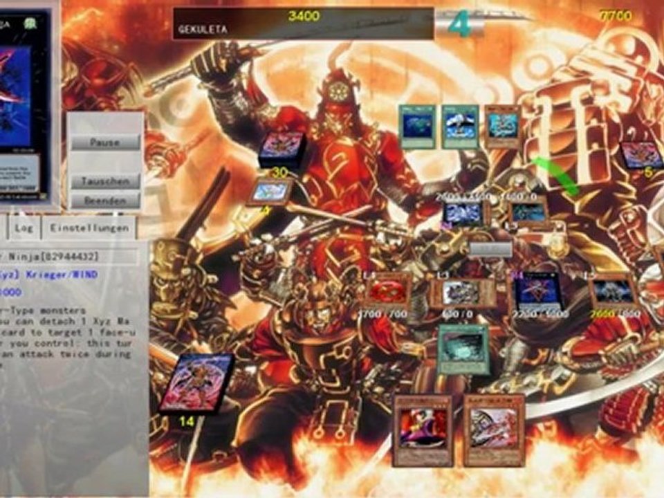 YGOPro Automatic Dueling System Single Duel Replays Six Samurai Deck (GEKULETA)