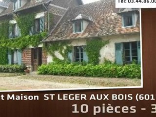 A vendre - maison -  ST LEGER AUX BOIS (60170) - 10 pièces