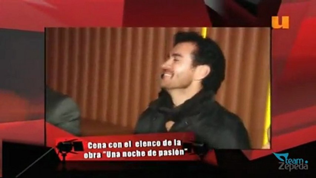 David Zepeda @davidzepeda1 y elenco de UNDP en Derecho de Admisión