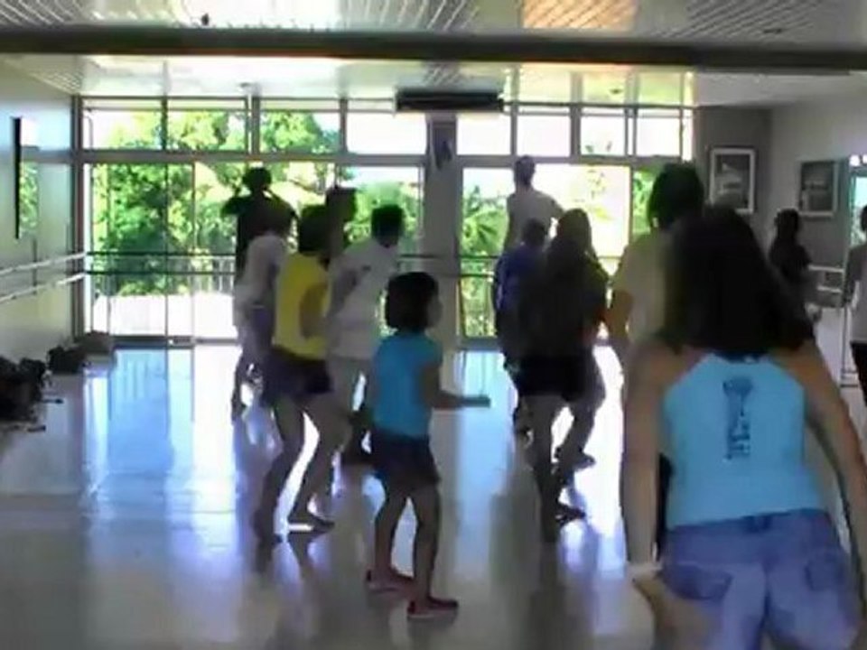 Chorée Flash Mob Carrefour Tahiti 2