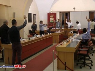 Consiglio comunale 28 settembre 2012 punti 2 e 3 IMU  dichiarazioni di voto e votazioni