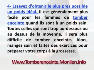 Comment Tomber Enceinte Rapidement Facilement
