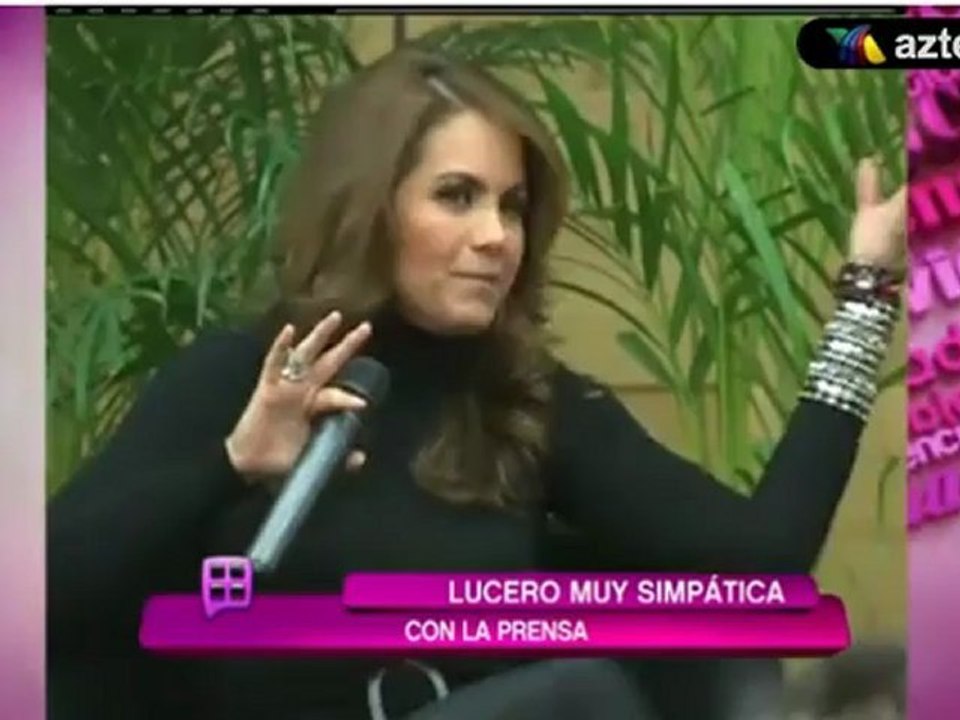 Entrevista Lucero ventaneando 5 de oct 2012