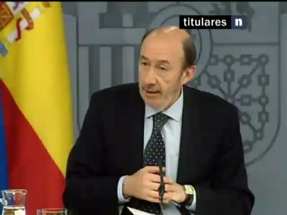Rubalcaba deja el Gobierno