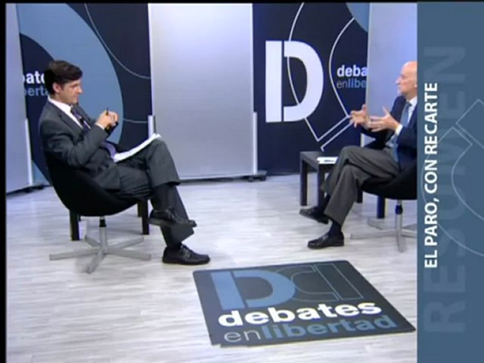 El paro y las claves de la negociación colectiva en Debates en Libertad, 23/07/11