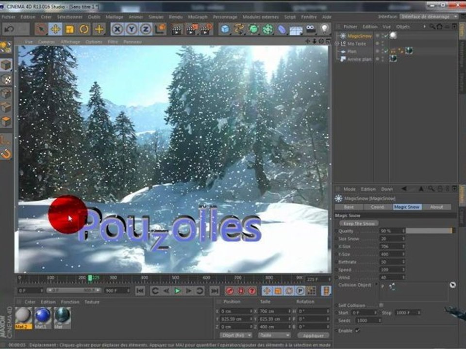 incrustation objet 3D dans une image