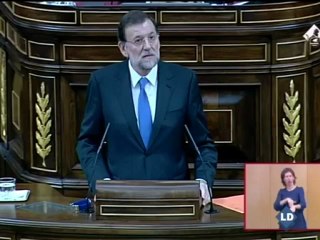 Rajoy, a Amaiur: "Yo a ustedes no les debo absolutamente nada"
