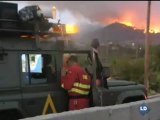 El incendio de Tenerife continúa activo en dos frentes