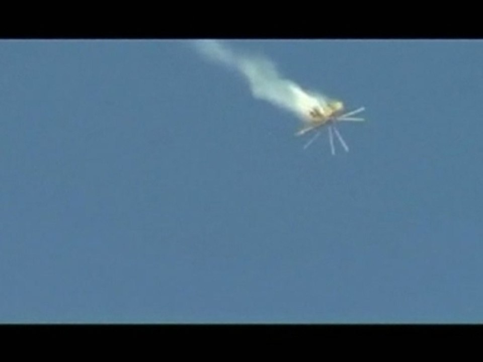 Helicopter downed in Syria