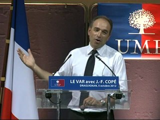 Meeting de Jean-François Copé à Draguignan