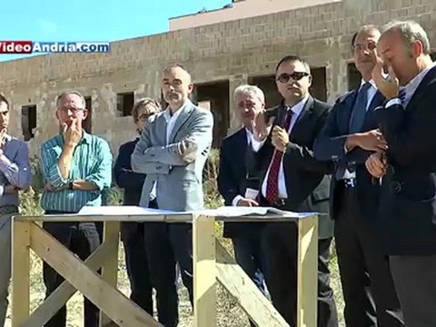 Riapertura cantiere del Centro sociale polivalente nel quartiere Fornaci di Andria