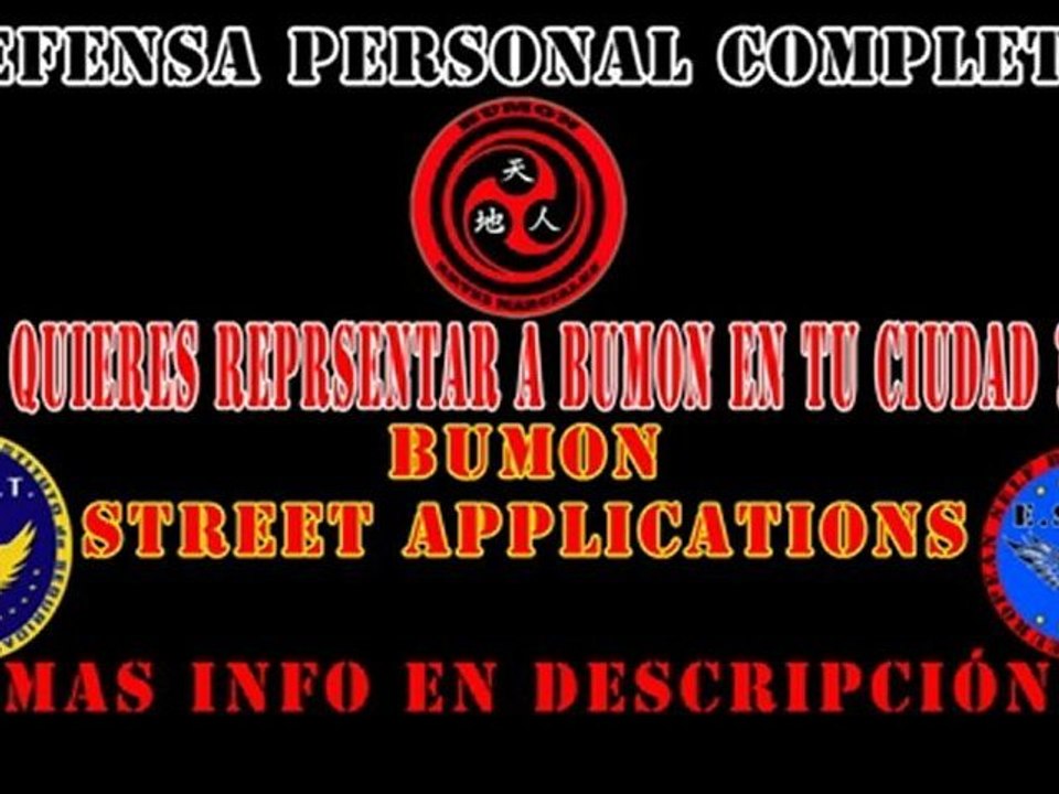 Defensa Personal | Técnicas de Defensa Personal - Ataque con cuchillo | Bumon Street Applications