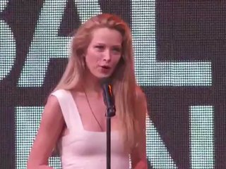 Beyoncé introduces I Was Here on Global Citizen Festival 2012