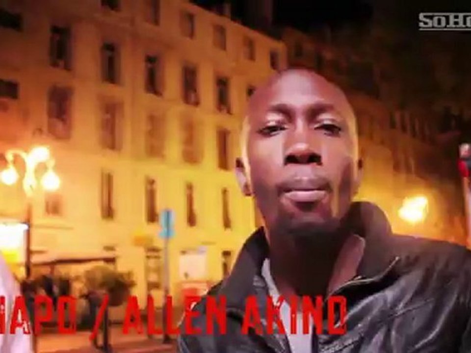 NAPO & ALLEN AKINO (R2P) - Freestyle Exclu "Ac-Capella dans la Street" (By SoHoodTv)