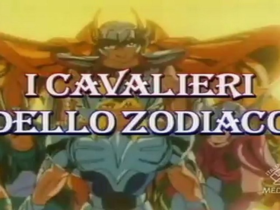 3° Sigla d'apertura italiana - I Cavalieri dello Zodiaco - Giorgio Vanni (1 min.) [HD]