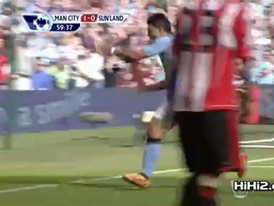 هدف المان سيتي الثاني على سندرلاند - اجويرو