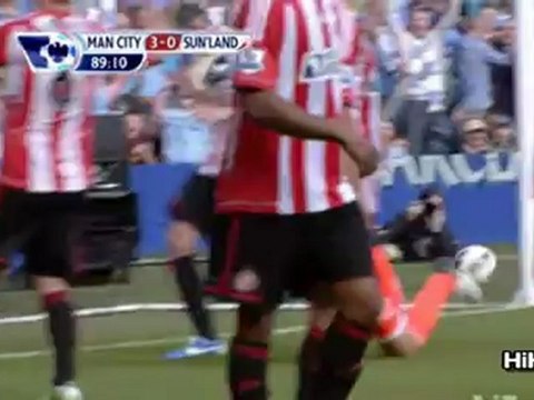 هدف المان سيتي الثالث على سندرلاند - ميلنر
