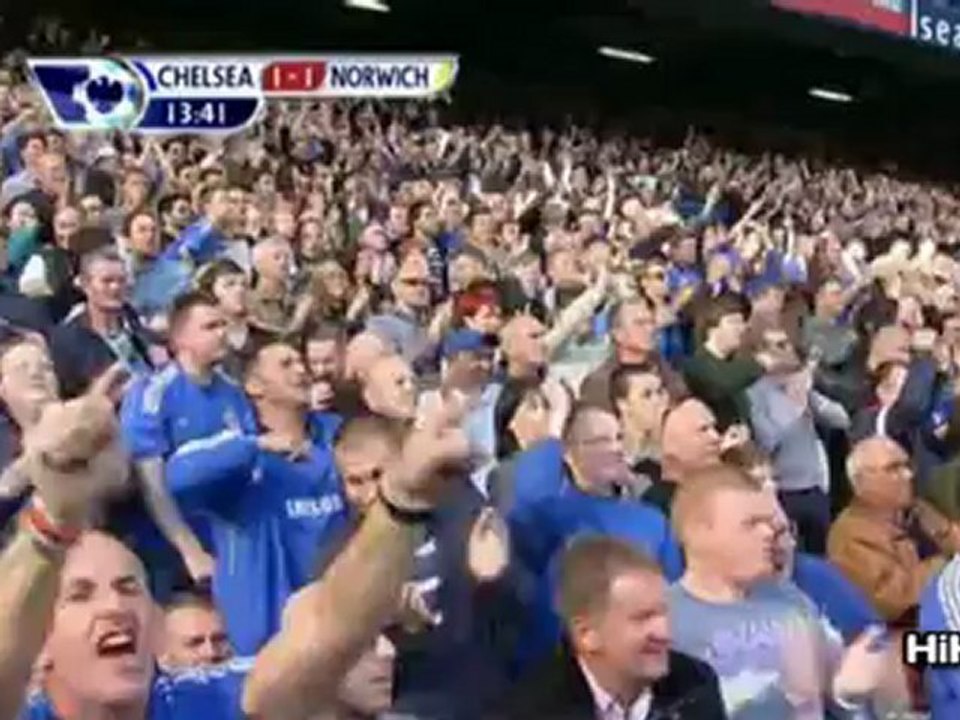 هدف تشيلسي الأول على نورويتش - توريس