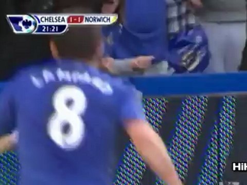 هدف تشيلسي الثاني على نورويتش - لامبارد
