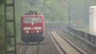 Züge bei Kamp-Bornhofen, 181, Alpha Trains-Crossrail 185, Railion 185, 145, 152, 101, 428