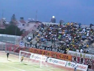 Νέα Σαλαμίνα-ΑΕΚ (προθέρμανση)