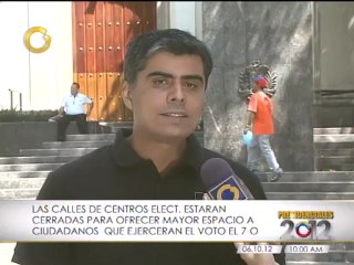 Cerrarán algunas calles de Chacao para "organizar" a electores en centros de votación