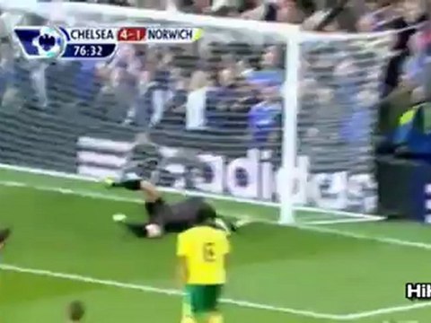 هدف تشيلسي الرابع على نورويتش - ايفانوفيتش
