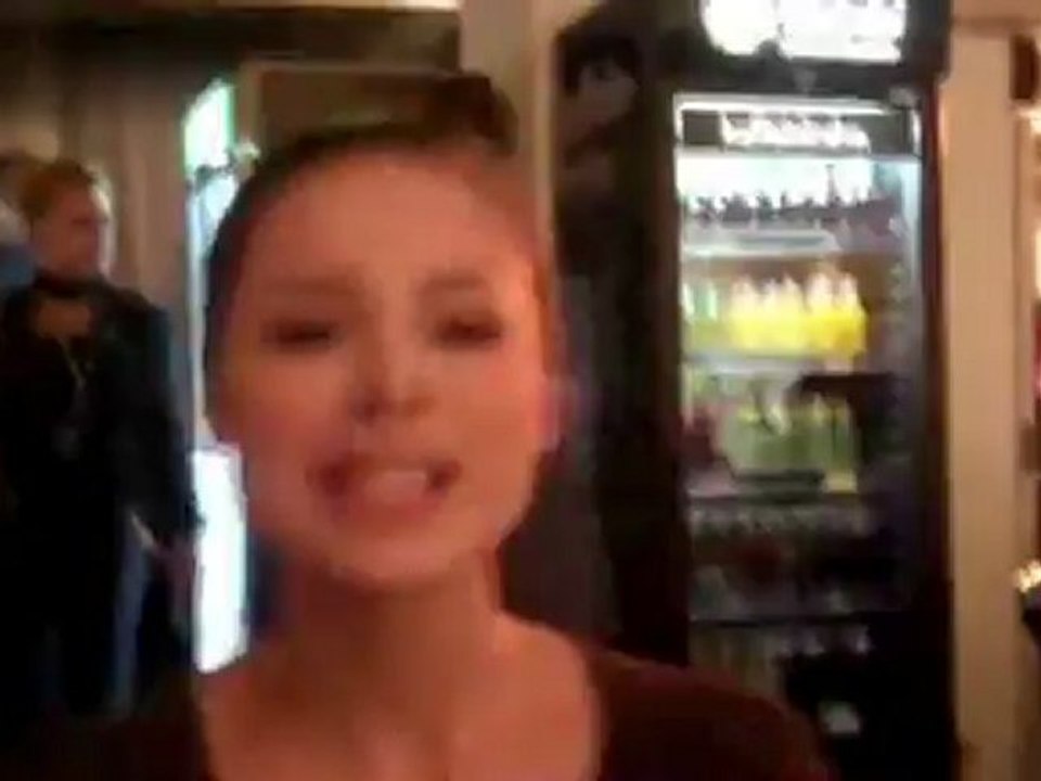 Lena beim "Comet 2011" - VIP Bereich